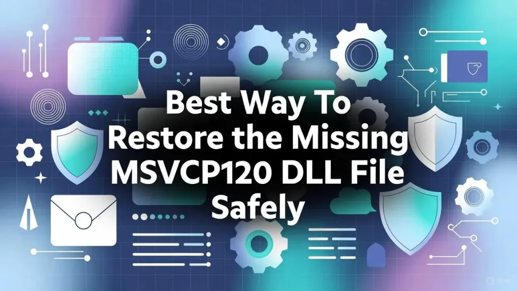 Best Way To Restore the Missing MSVCP120 DLL File Safely